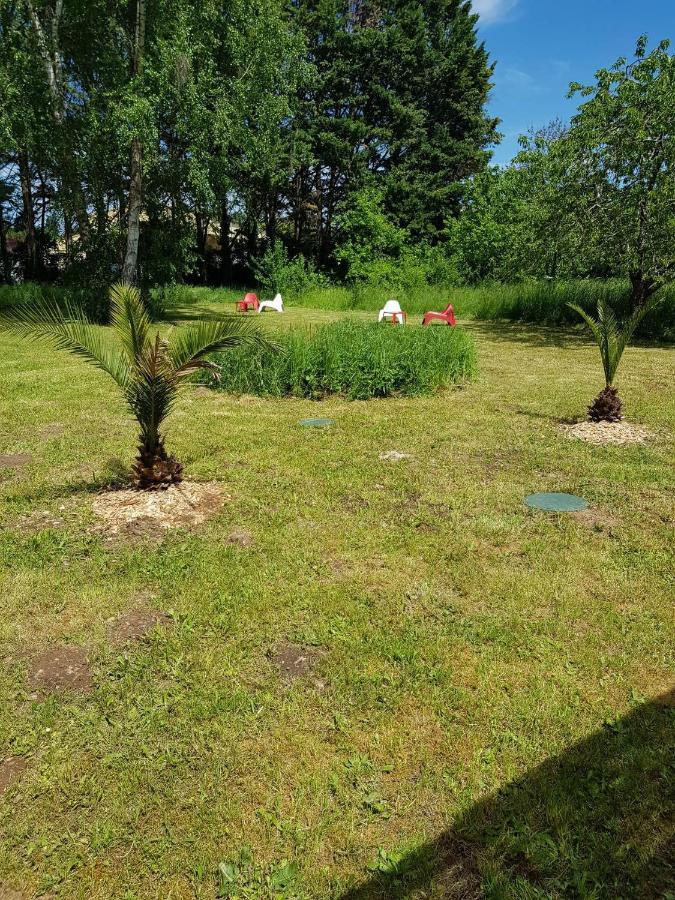 02 - Tres Joli 2 Pieces Avec 3 Lits Pouvant Accueillir Jusqu'A 5 Personnes, Situe Au Rdc Avec Entree Independante, Une Place De Parking Reservee Devant L'Entree Et Terrasse Sur L'Arriere Donnant Sur Parc Arbore, Tout Le Linge De Maison Est Fourni Razac-sur-lʼIsle Exteriör bild